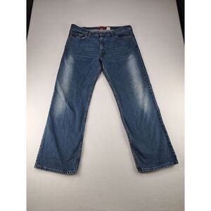 Vintage Levis 529 Low Rise Straight Leg 38x32 ACT 39 Jeans 2002‎ Y2K Made in USA